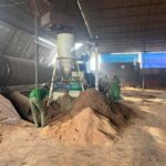 wood pellets process