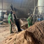 wood pellets process